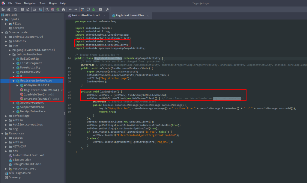 Exposing Android WebView Security Risks – TEGALSEC
