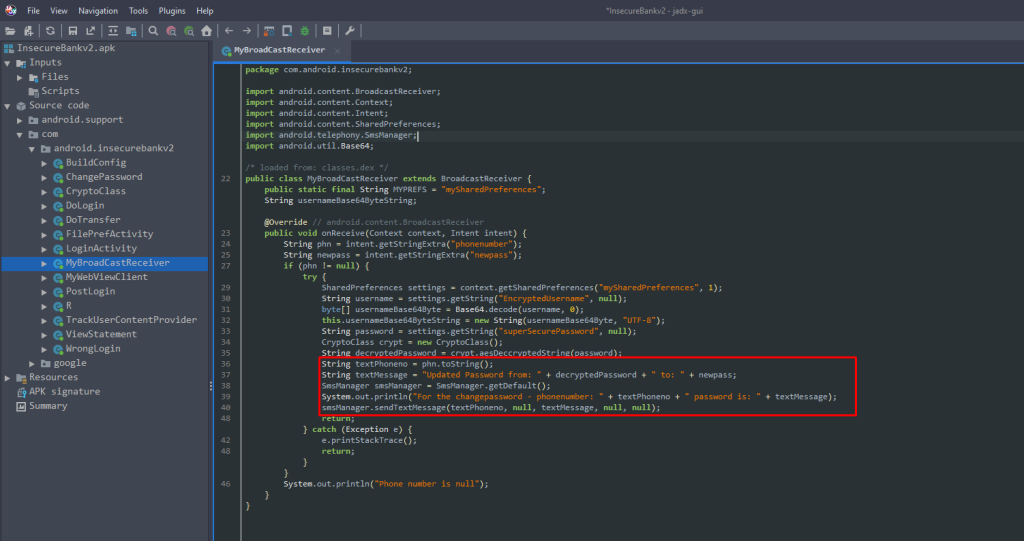 Security and Exploitation of Broadcast Receivers in Android – TEGALSEC